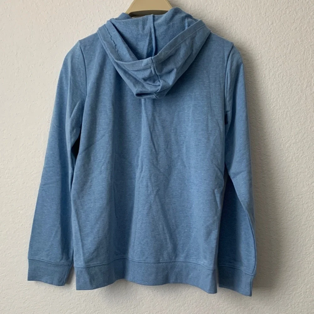 The Children's Place Blue Hoodie with Silver Heart